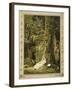 Snow White: When the Dwarfs Returned, They Discovered the Sleeping Snow White-V^p^ Mohn-Framed Giclee Print