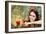 Snow White with Red Apple Fairy Tale Portrait-Nicoleta Ionescu-Framed Photographic Print