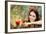 Snow White with Red Apple Fairy Tale Portrait-Nicoleta Ionescu-Framed Photographic Print