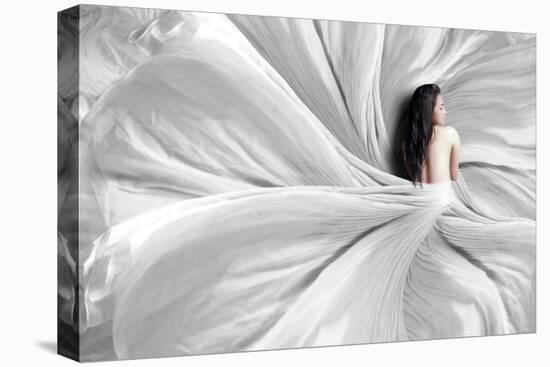 Snow White-Heru Sulistyono-Stretched Canvas