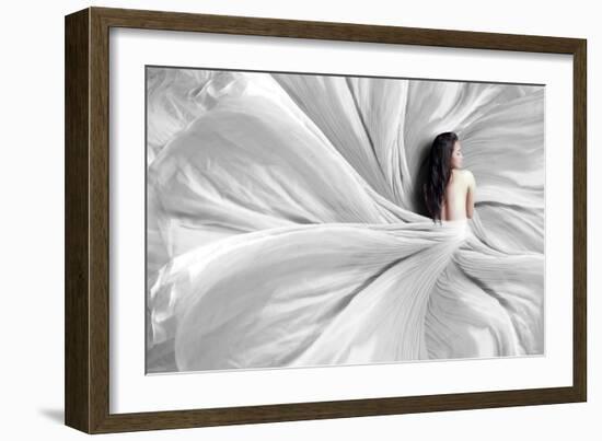 Snow White-Heru Sulistyono-Framed Photographic Print