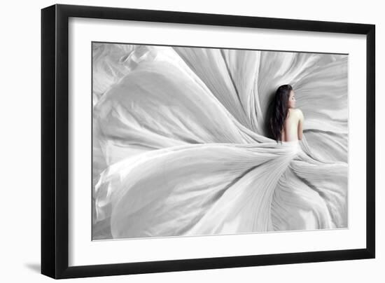 Snow White-Heru Sulistyono-Framed Photographic Print