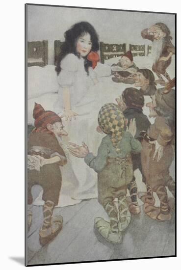 Snow White-Jessie Willcox-Smith-Mounted Giclee Print