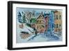 Snow, Wright St., Stapleton-Anthony Butera-Framed Giclee Print