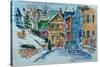 Snow, Wright St., Stapleton-Anthony Butera-Stretched Canvas