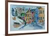 Snow, Wright St., Stapleton-Anthony Butera-Framed Giclee Print