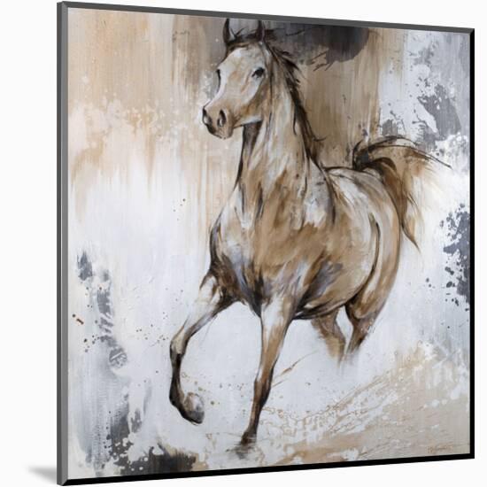 Snow-Cyril Réguerre -Mounted Art Print