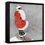 Snow-Vintage Lavoie-Framed Stretched Canvas