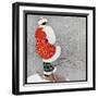 Snow-Vintage Lavoie-Framed Giclee Print