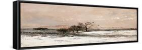 Snow-Daubigny Charles-Franois-Framed Stretched Canvas