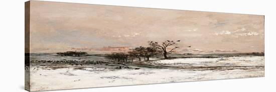 Snow-Daubigny Charles-Franois-Stretched Canvas