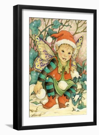 Snowball-Linda Ravenscroft-Framed Giclee Print