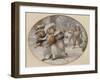 Snowballing, 18Th Century-William Hamilton-Framed Giclee Print