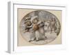Snowballing, 18Th Century-William Hamilton-Framed Giclee Print