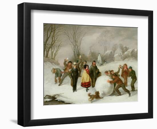 Snowballing-Cornelis Kimmel-Framed Giclee Print