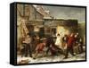 Snowballing-William Henry Knight-Framed Stretched Canvas