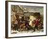 Snowballing-William Henry Knight-Framed Giclee Print