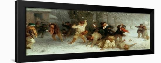 Snowballing-John Morgan-Framed Giclee Print