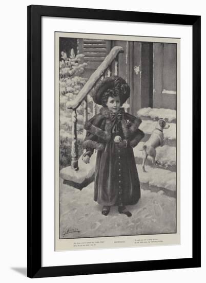 Snowballs-null-Framed Giclee Print