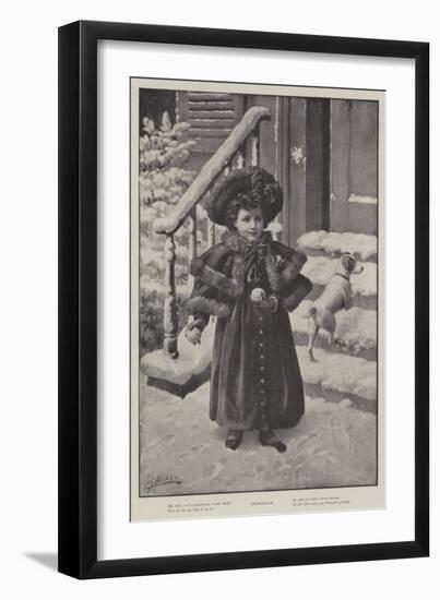 Snowballs-null-Framed Giclee Print