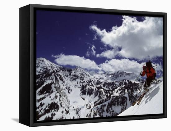 Snowbird Utah, USA-null-Framed Stretched Canvas