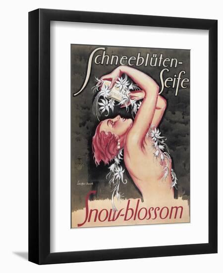 Snowblossom Soap Austria-null-Framed Giclee Print