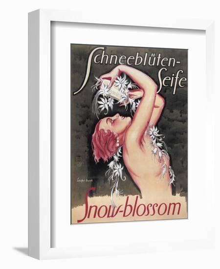 Snowblossom Soap Austria-null-Framed Giclee Print