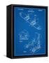 Snowboard Patent-null-Framed Stretched Canvas