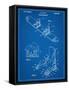 Snowboard Patent-null-Framed Stretched Canvas