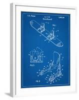 Snowboard Patent-null-Framed Art Print