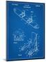 Snowboard Patent-null-Mounted Art Print