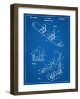 Snowboard Patent-null-Framed Art Print