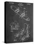 Snowboard Patent-null-Stretched Canvas