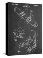 Snowboard Patent-null-Stretched Canvas