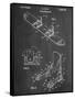 Snowboard Patent-null-Framed Stretched Canvas