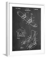 Snowboard Patent-null-Framed Art Print