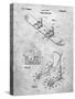 Snowboard Patent-Cole Borders-Stretched Canvas