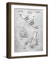 Snowboard Patent-Cole Borders-Framed Art Print