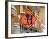 Snowboard Shop Sign, Courchevel 1850, French Alps, Savoie, France-Walter Bibikow-Framed Photographic Print