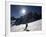 Snowboarder Enjoys Superb Spring Snow High on the Famous Valley Blanche Ski Run-David Pickford-Framed Photographic Print