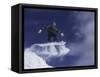 Snowboarder Flying Through the Air, USA-null-Framed Stretched Canvas