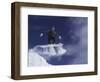 Snowboarder Flying Through the Air, USA-null-Framed Photographic Print