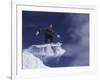 Snowboarder Flying Through the Air, USA-null-Framed Photographic Print