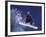 Snowboarder Flying Throught the Air, USA-null-Framed Photographic Print