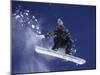 Snowboarder Flying Throught the Air, USA-null-Mounted Photographic Print