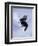 Snowboarder Flying Throught the Air-null-Framed Premium Photographic Print