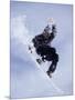 Snowboarder Flying Throught the Air-null-Mounted Photographic Print