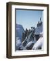 Snowboarder on the mountain-null-Framed Photographic Print