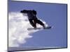 Snowboarding in Santa Fe, New Mexico, USA-Lee Kopfler-Mounted Photographic Print