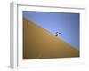 Snowboarding on Sanddunes, Morocco-Michael Brown-Framed Premium Photographic Print